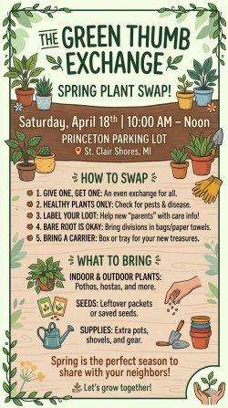 Plant Swap Flyer